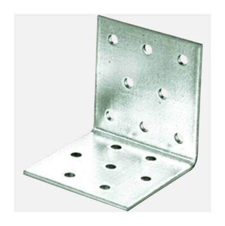 Spikplåtvinkel 80 x 80 mm