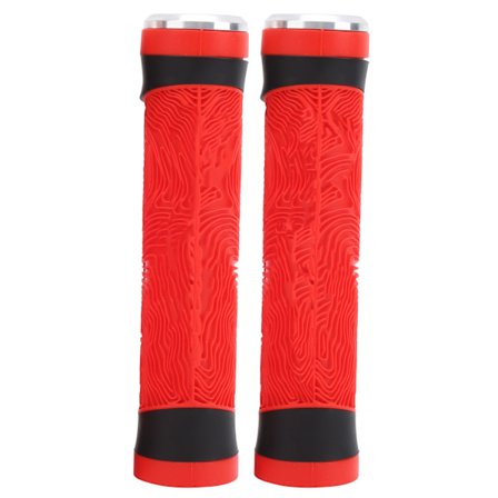 GUB Anti-skli Sykkelstyre Trekk Silikon Styrendehetter Sykkel Tilbehør (Rød)