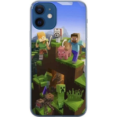 Yhteensopiva Puhelinkuori Apple Apple iPhone 12 MineCraft