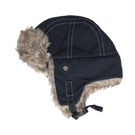 Result - Musta trapper Beanie - Classic Sherpa Hat Jet Black Trapper @ Hatstore