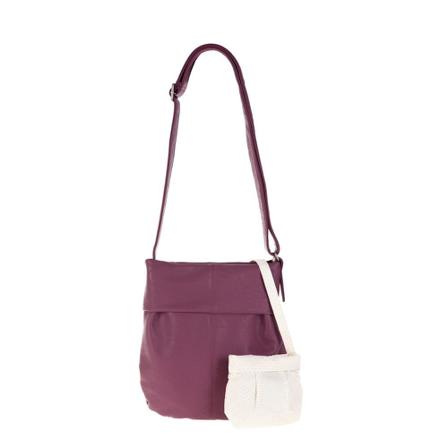 Zwei Zwei Mademoiselle M10 berry Lilla, Dame Skuldertasker, Størrelse: ONE Size