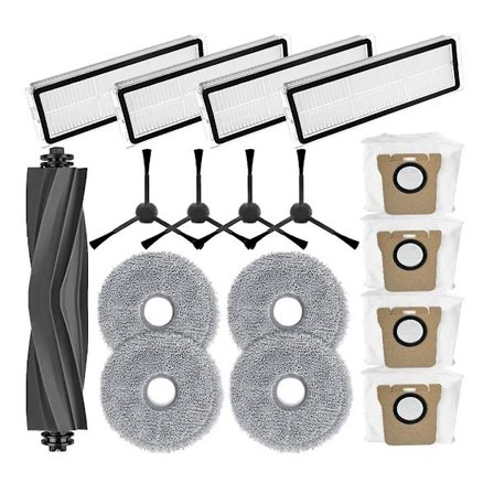 Bot L20 Ultra Robot -pölynimurin varaosat tarvikkeet pääsivuharja Hepa-suodatinmoppityyny