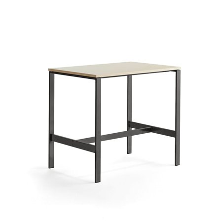 Table VARIOUS, 1200x800x1050 mm, black, birch