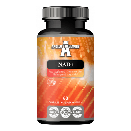 NAD+ 300 mg – 60 kapsler – Dinukleotid nikotinamid adenin