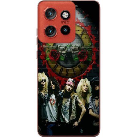 Kompatibelt Mobilskal till Motorola Motorola Edge 50 Neo Guns N Roses Rock Musik Band
