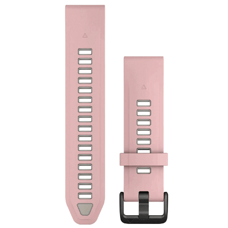 Garmin QuickFit 20 Silicone Dust Rose/Fog Gray