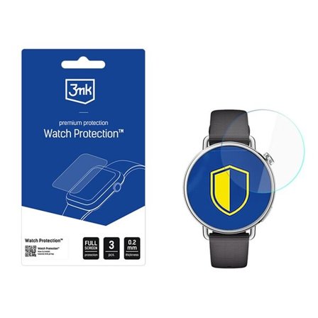 3mk Watch Protection FlexibleGlass hybridglass for smartklokkeskjermen for Xiaomi Watch S4 41 mm