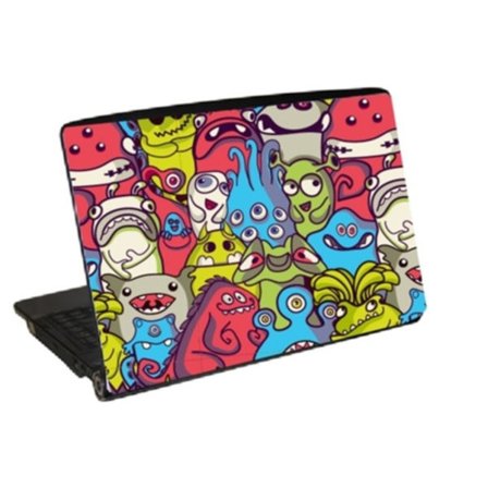 Laptopdekor Laptop skin Monster