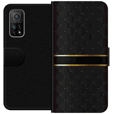 Xiaomi Mi 10t 5g Plånboksfodral Golden Stripes