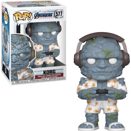 Figurine Funko Pop! Marvel : Endgame - Gamer Korg