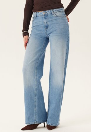 Pieces-Pcsilke Mw Wide Jeans Noos-30/30