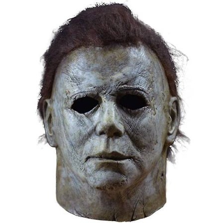 Halloween Michael Myers Skräck Latex Mask Huvudbonad Festrekvisita (FMY)