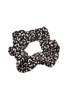 Complement Scrunchie Med Animal Print Accessoarer & tillbehör Dam Svart 7-10 liter