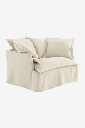 Jotex - Lenestol Naturhvit - GARDANNE - Kjøp Lenestoler hos Jotex