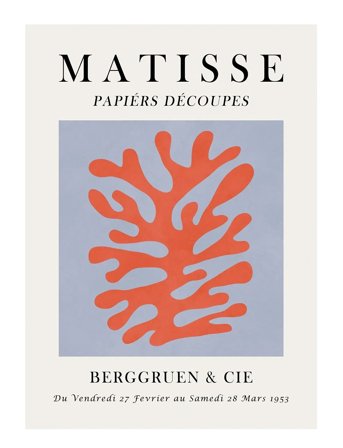 Poster & Frame Vitor Costa - Matisse Floral Poster 8 - Multi/patterned - 70X100CM