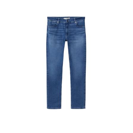 Mango Jeans Patrick med smal passform ultramjuka blå, Herr, Herr, Storlek: XS