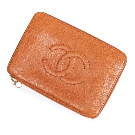 Chanel Vintage Pre-owned Wallets Orange, Dame Vintage Accessories, Størrelse: ONE Size