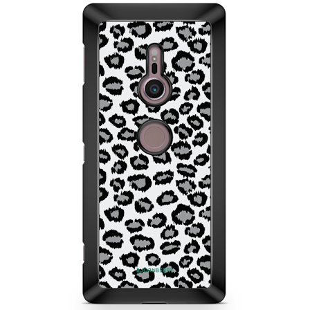 Bjornberry Sony Xperia XZ2 Skal - Grå Leopard