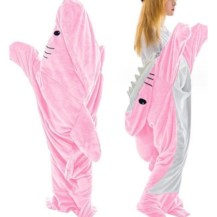 Sovsäck Haj Vuxen En-delad