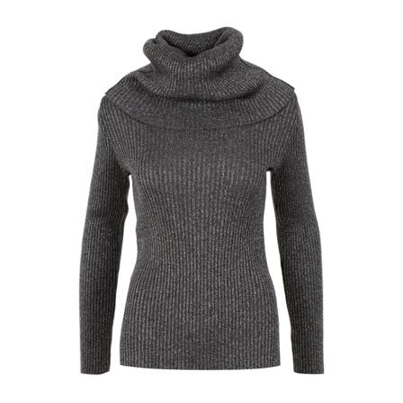Alberta Ferretti Turtlenecks Grå, Dame Rullekraver
