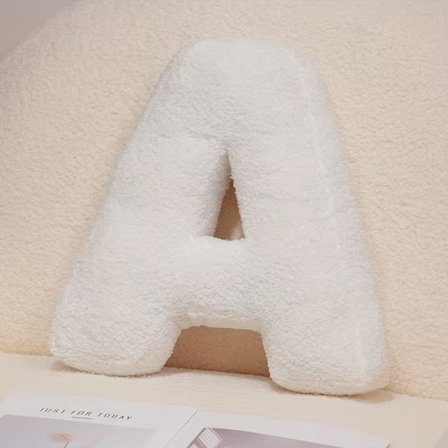 Kreativ Hvit DIY Bokstavpute