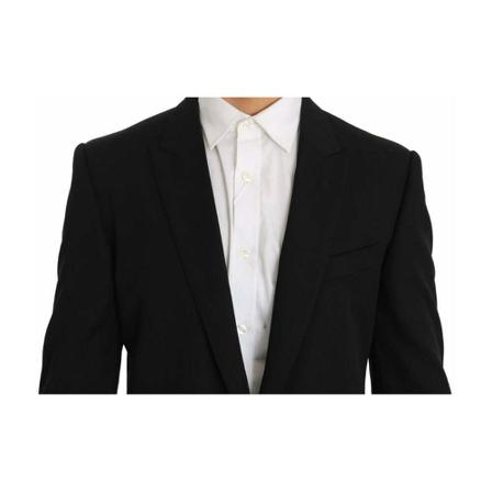 Dolce & Gabbana Single Breasted Suits Sort, Herre Jakkesæt