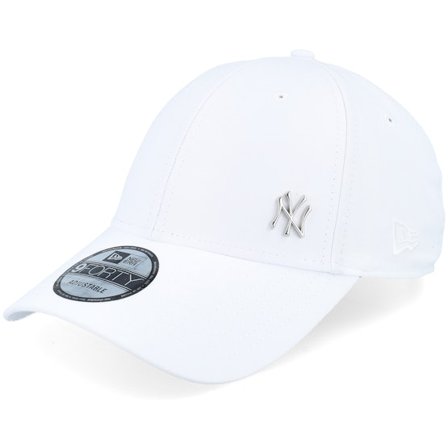New Era - MLB Bianco adjustable Cappellino - New York Yankees Flawless White 9FORTY Adjustable @ Hatstore
