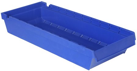 PPS 21330005002 Oppbevaringsboks 600 x 230 x 100 mm Blå, Garasjeinnredning & oppbevaring