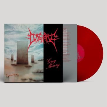 Grey misery - transparent red vinyl DISGRACE