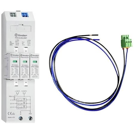 Finder 7P.04.8.255.Z007C08 Överspänningsskydd 7.5 kA 1 styck(ar)