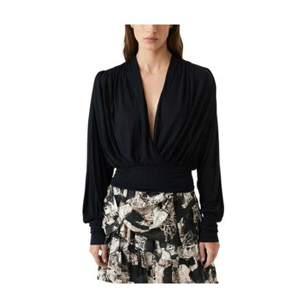 Iro, T-Shirts Zwart, Dames, Maat:XS