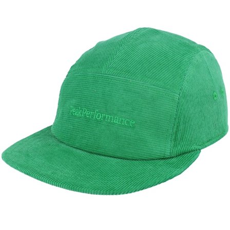 Peak Performance - Grøn 5panel Kasket - Corduroy Cap Peppermint 5-Panel @ Hatstore