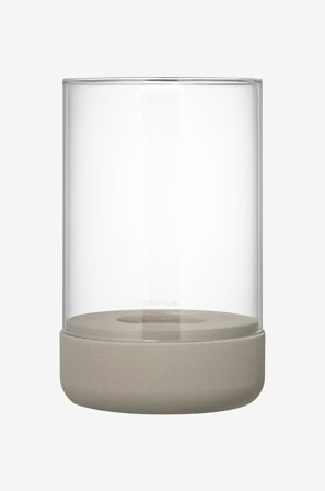 Blomus - Ljuslykta Calma Medium 20 cm - Beige - Ljusstakar & lyktor - Från Homeroom