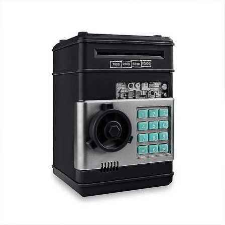 Elektronisk sparegris pengeskab Pengebokse til børn Digital mønt