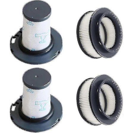 4 Delar Hepa Filter Ersättnings Tillbehörsset För Rowenta X-force Flex 11.60 14.60 15.60 Animal Rh9878 Rh9898 Rh9958 Rh99f1 Dammsugare (FMY)