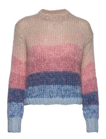 Kajo Hand Knitted Sweater Pulllover Multi/mönstrad Hálo