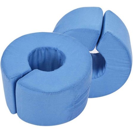Jalkojen kohotustuet Vaahtomuovinen kohotustyyny Nilkkatyyny Jalkojen kohotustyyny Jalkakääre Sininen 1 pari Estää haavoja Lepotuolit