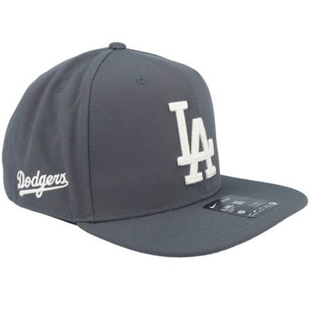 Nike MLB - Gris snapback Gorra - Los Angeles Dodgers Statement Dri-fit Pro Anthracite Snapback - Nike @ Hatstore