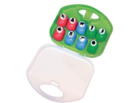 PLAYBOX Hemslöjdsspakstanssats, 9 mallar, 18 mm 9/fp - Lyreco - Skola och förskola - Bild och form - Figurstansar och mönsterverktyg