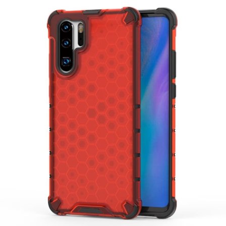 Bofink Honeycomb Huawei P30 Pro cover - Rød