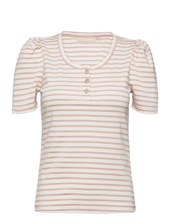 Florakb Ss Tee Pink Karen By Simonsen