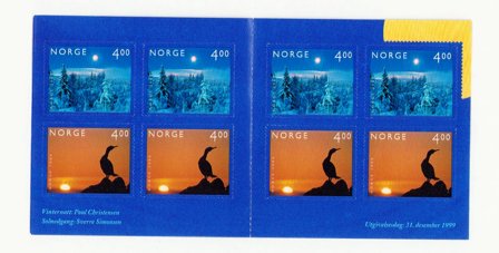 Norge - AFA 1330-31 - Hæfte - Postfrisk