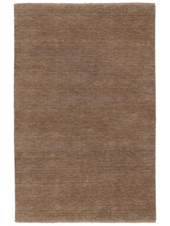 Handloom Fringes 250X350 Large Light Brown Wool Rug