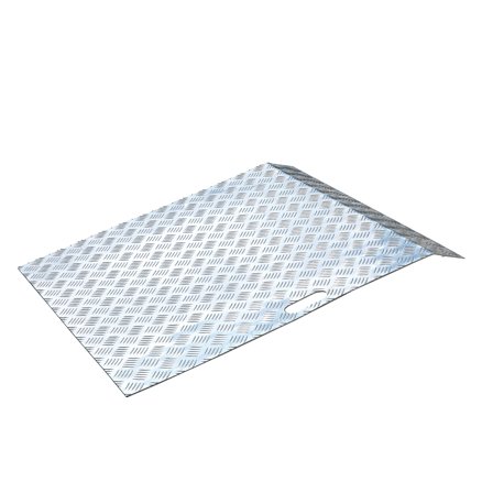 Laderampe, TK 200 kg, 800 x 800 mm, Aluminium