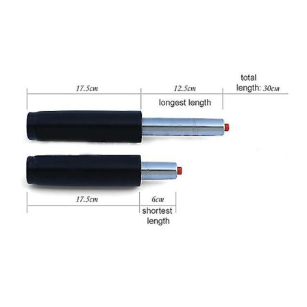 Højhårdhedsstål Holdbar Heavy Duty Kontorstole Gasløftcylinder