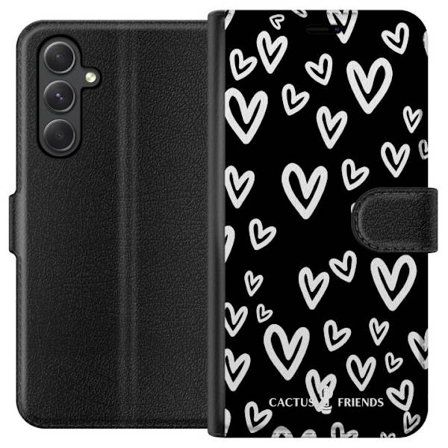 Yhteensopiva Lompakkokotelo Samsung Samsung Galaxy A05s Cactus and Friends - Handdrawn Love Chaos