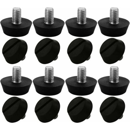 16 justerbare møbelfødder Nivellering Glider Base Leg Table Cap