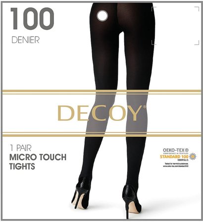 Decoy Tights Strømpebukser Sort 100 Den. S/M, Tøj & Bolig, Tøj, Strømpebukser
