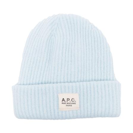 A.p.c., Beanies Blauw, unisex, Maat:ONE Size