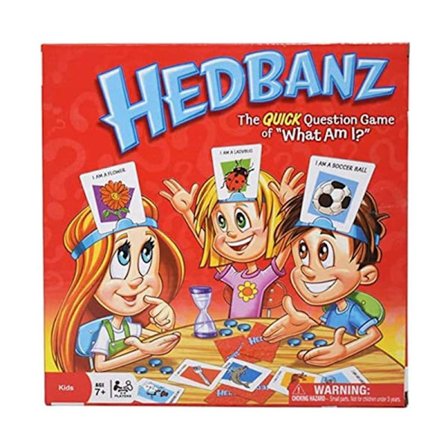 HedBanz Game 2nd Edition Game Vad är jag? - spot sales